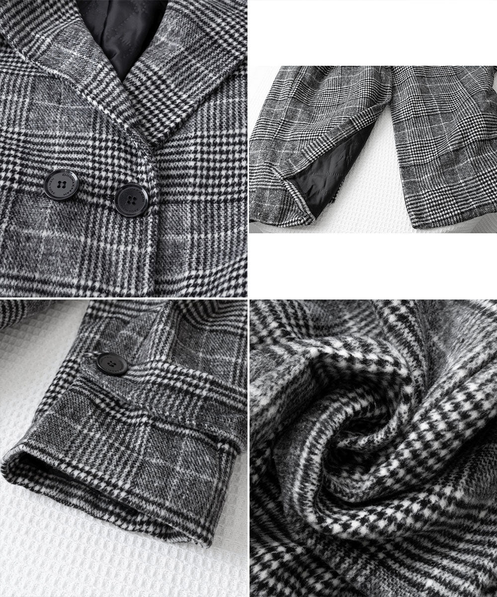 中綿 チェスターコート レディース 韓国